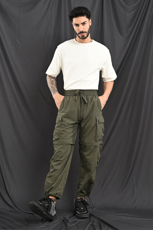 Convertible Cargo Olive Green