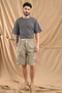 "AA" Cargo Shorts In Black