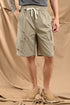 "AA" Cargo Shorts In Black