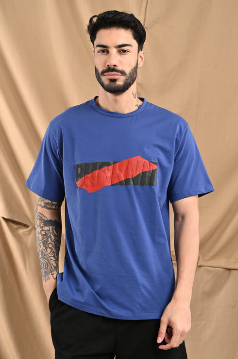 Mercerized Cotton Slim Fit Tee In Jet Black