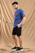 Mercerized Cotton Slim Fit Tee In Jet Black