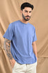 Mercerized Cotton Slim Fit Tee In Salmon Pink