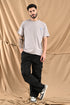 Mercerized Slim Fit In Warm Greige