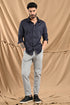 Stitchless Twill Shirt In True Black