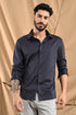Stitchless Twill Shirt In True Black