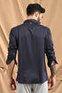 Stitchless Twill Shirt In True Black