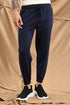 Ankle Length Jogger In Deep Navy