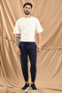 Ankle Length Jogger In Forest Green