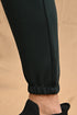 Ankle Length Jogger In Forest Green