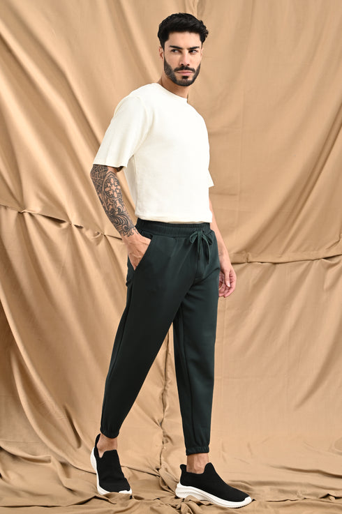 Ankle Length Jogger In Deep Navy