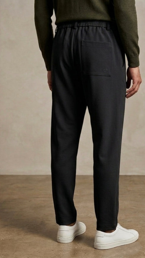 Smart-Casual Slacks - Black