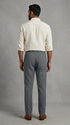Stretchable Linen Pants- Slate Gray