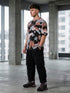 Oversized Camo-Print Tee