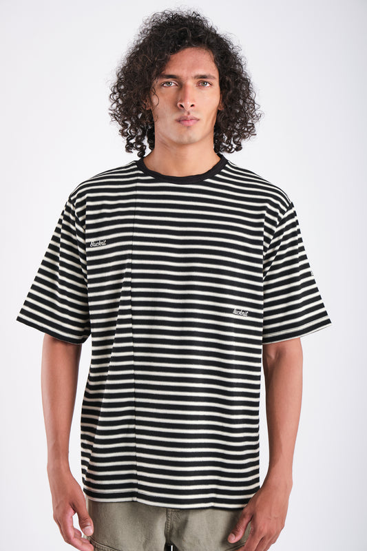 STRIPES OVERSIZED CREW