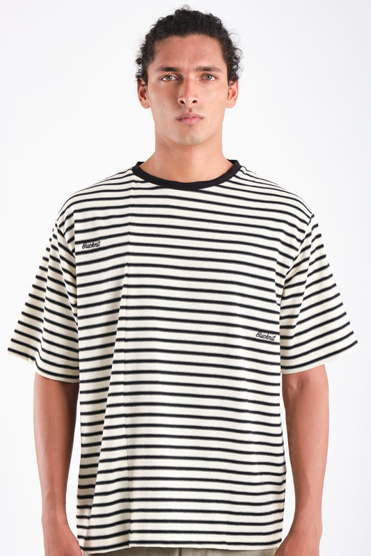 STRIPES OVERSIZED CREW